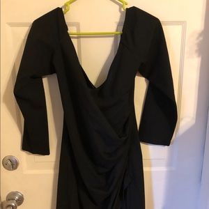 Black Midi Dress